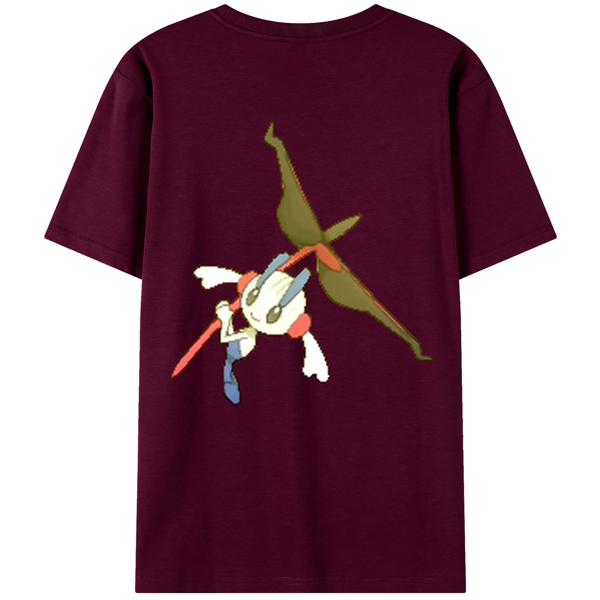 （画像用） ポケットモンスター Pokémon レディース半袖Tシャツ(バックプリント)